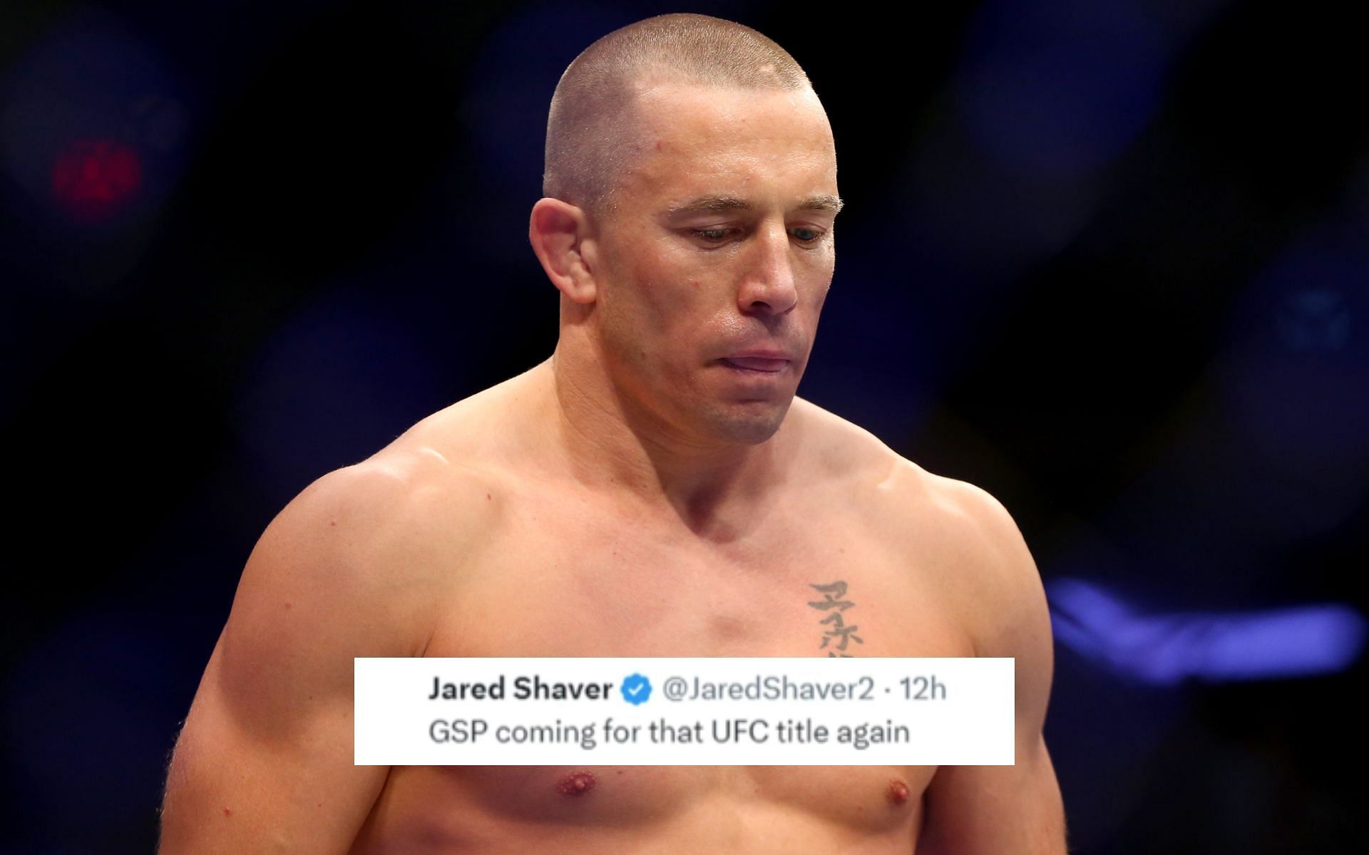 Georges St-Pierre teases return to combat sports [Image via: Getty Images] 