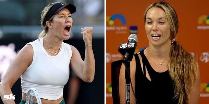 "I try to play like an animal, I think rock & roll" - Danielle Collins honors 'Danimal' nickname, channels Def Leppard's 'Animal' in Charleston QF win