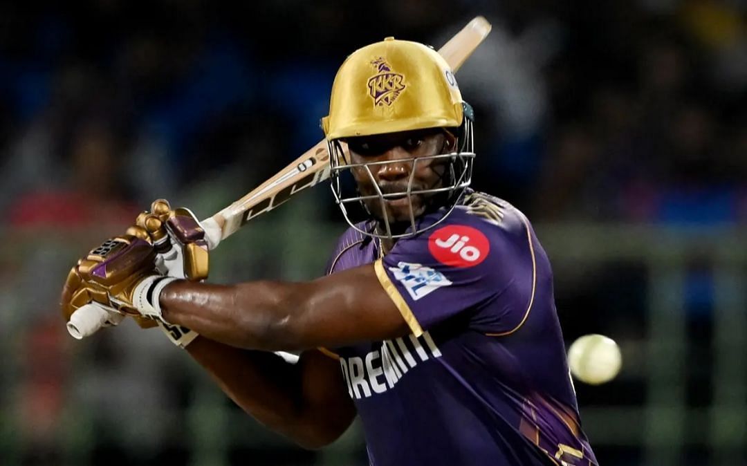 Andre Russell for the Kolkata Knight Riders