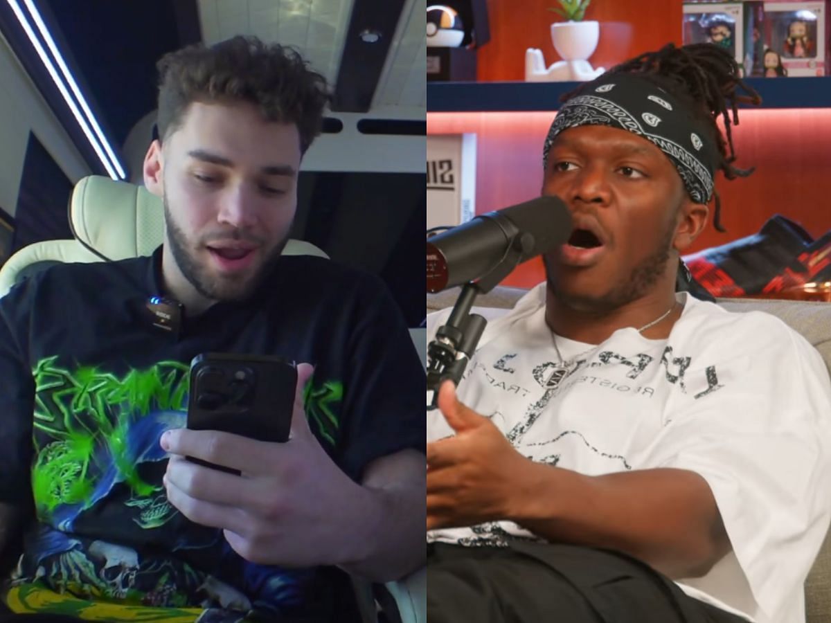 Adin Ross responds to KSI