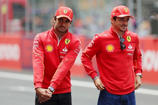 "It cost us both positions" - Carlos Sainz comments on opening lap tussle with Ferrari teammate Charles Leclerc