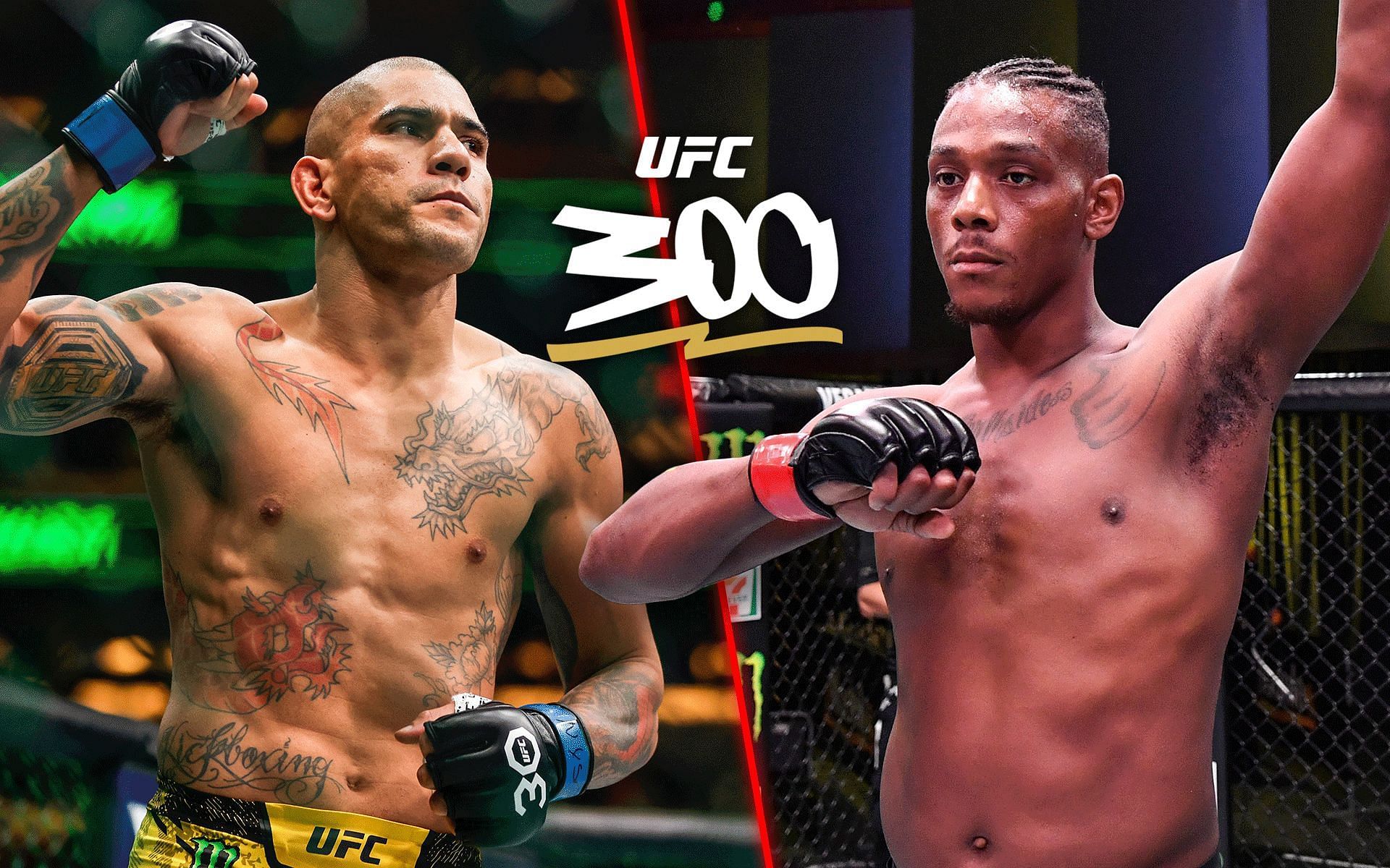 UFC 300 full fight card details [Image via: Getty Images and @ufc on Instagram] 