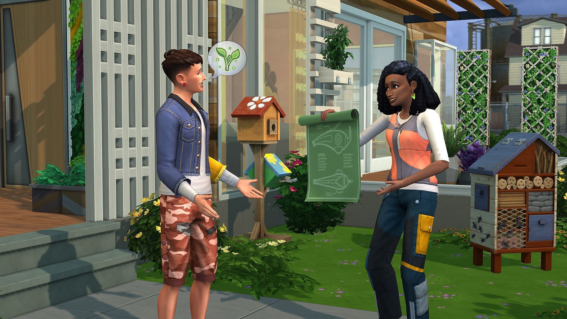 Eco Lifestyle is an enjoyable DLC in Sims 4 (Image via Steam)