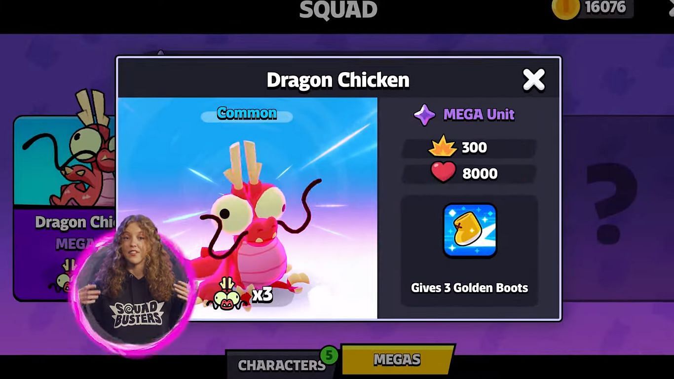 Dragon Chicken MEGA unit (Image via Supercell)