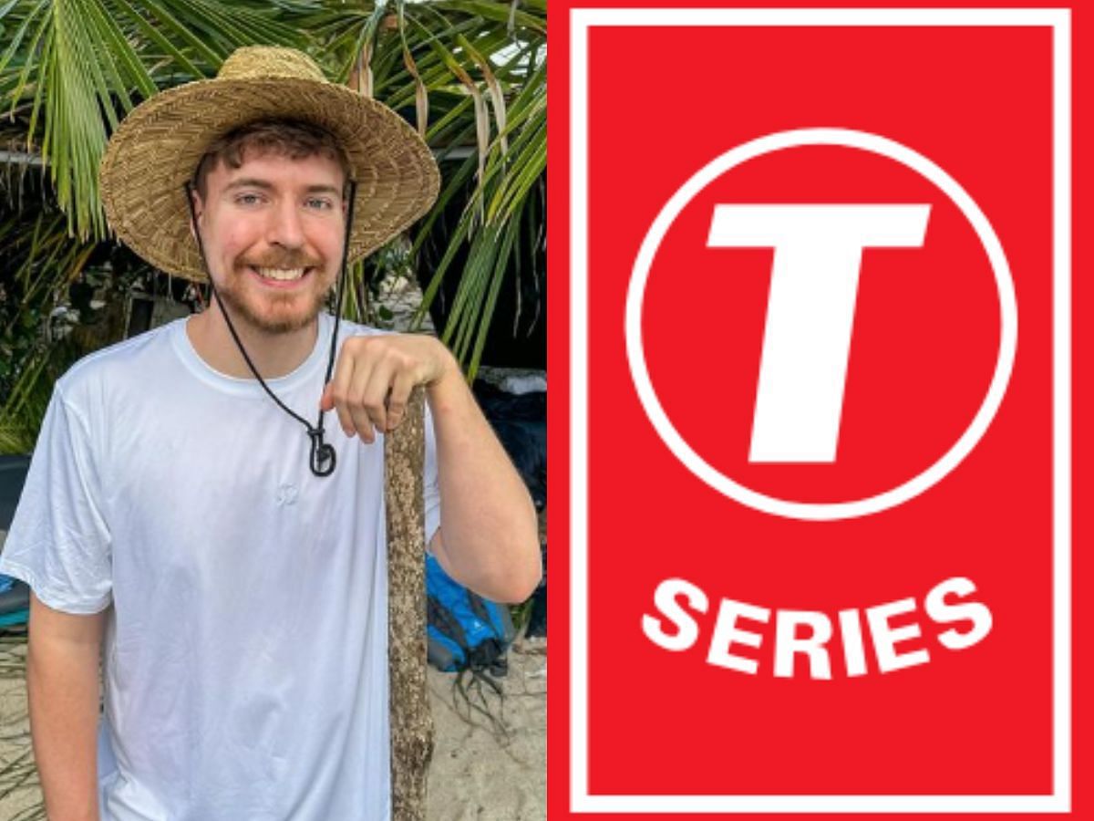MrBeast alleges T-Series to have hidden his reply (Image via Instagram/MrBeast and Wiki/T-Series)