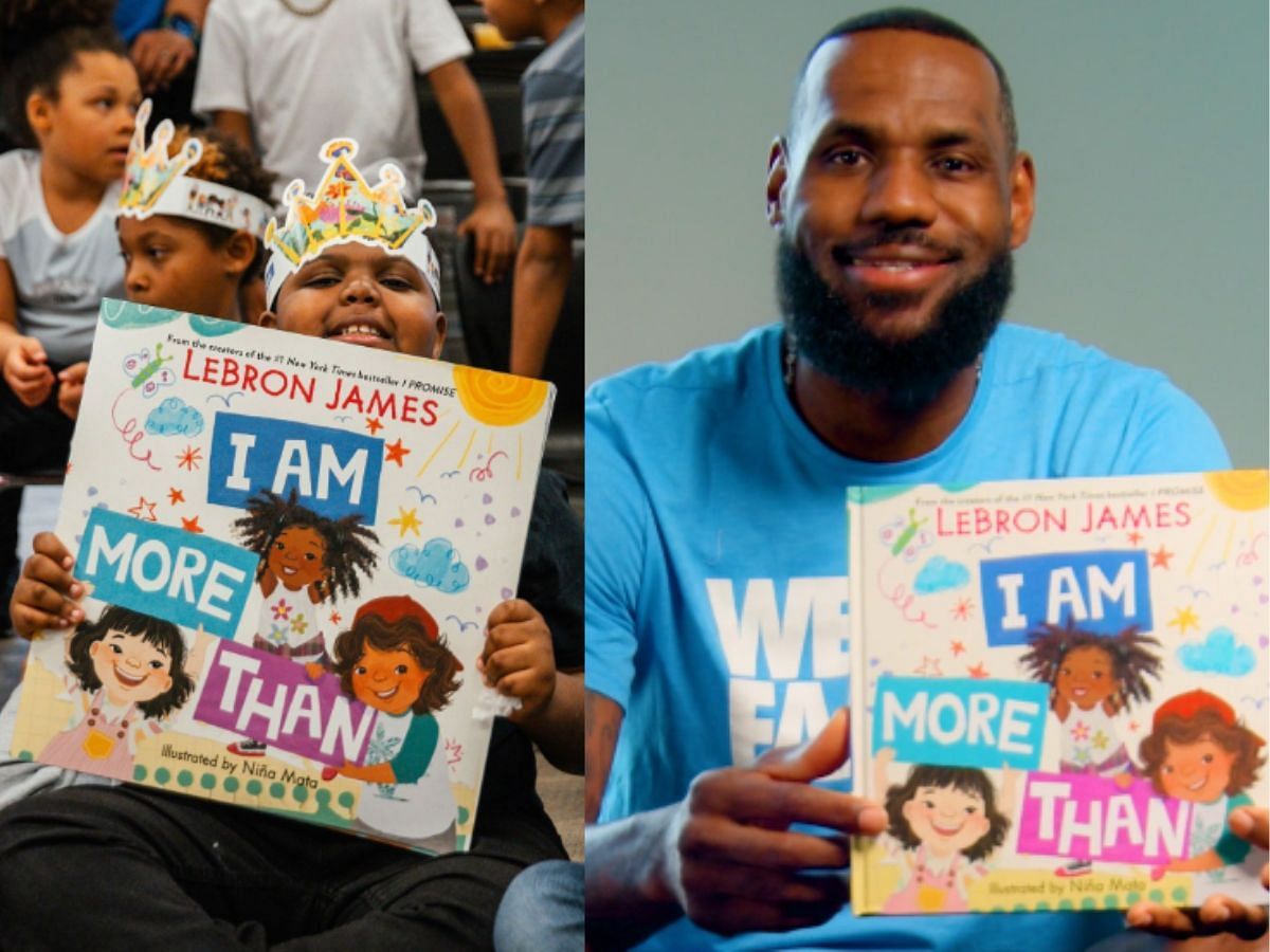 LeBron James launches new book (Image via Instagram/@kingjames)