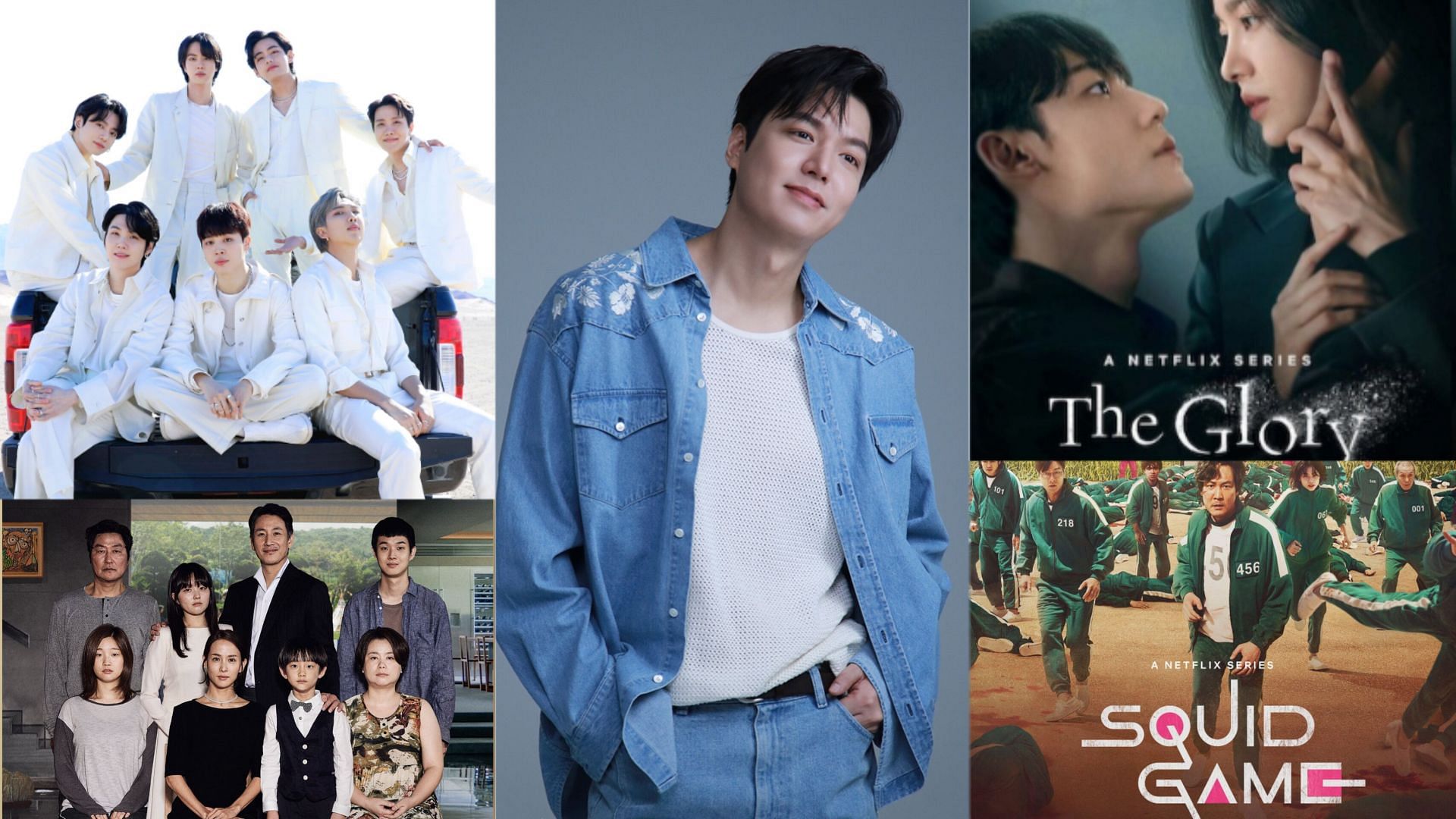 2024 Overseas Korean Wave Survey results announced (Images via X/@netflix @neonrated @ActorLeeMinHo @bts_bighit)