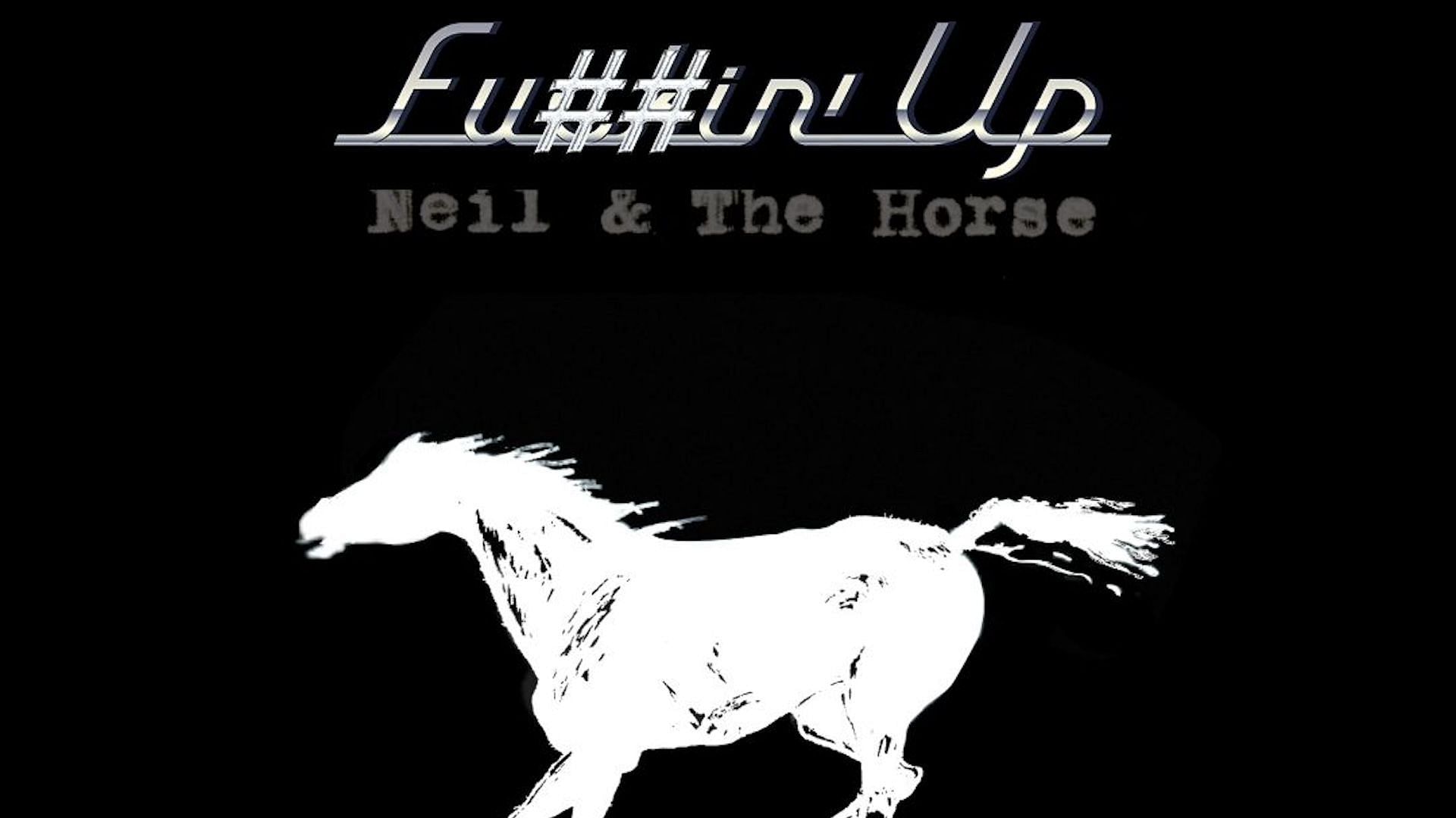 The official album cover for Neil Young &amp; Crazy Horse&#039;s new album &#039;Fu##in&rsquo; Up&#039; (Image via Instagram/@neilyoungarchives)