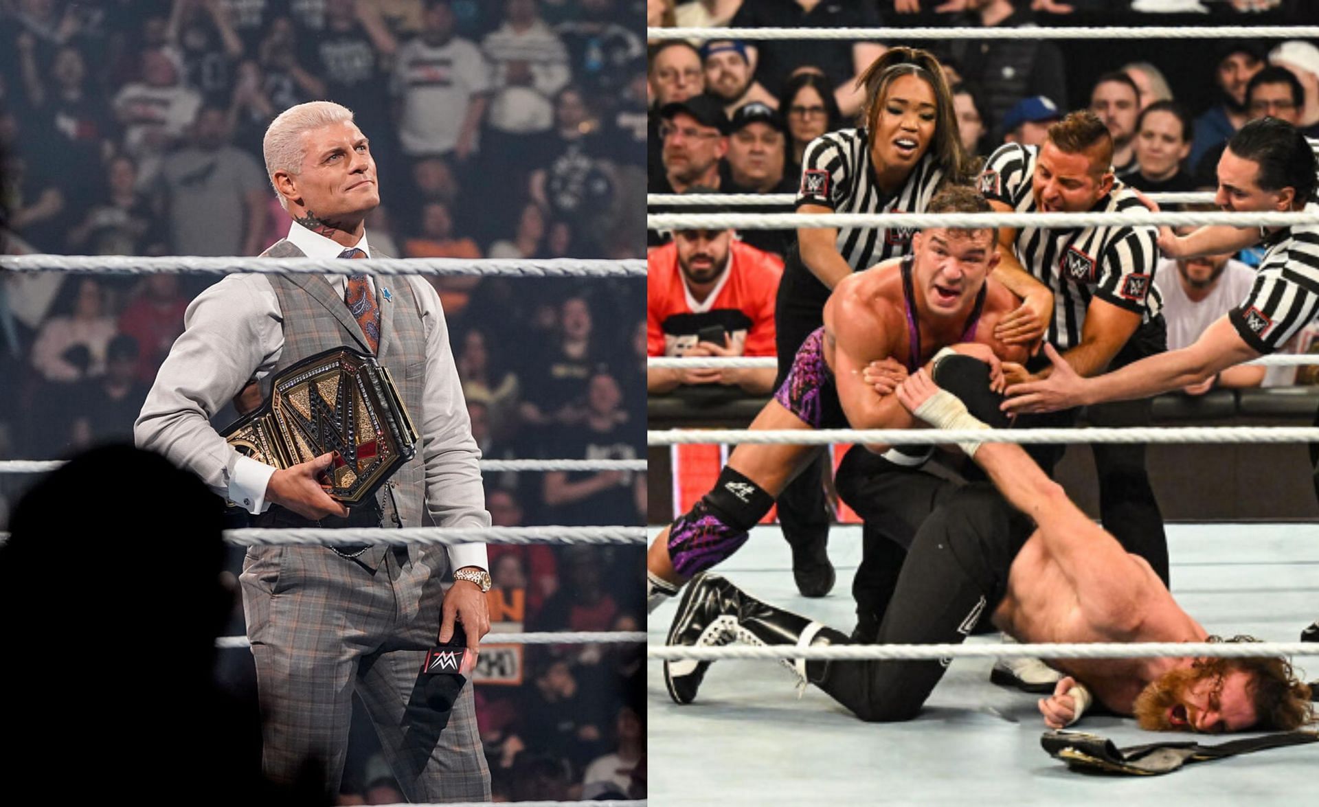 WWE Raw का एपिसोड मनोरंजक रहा 
