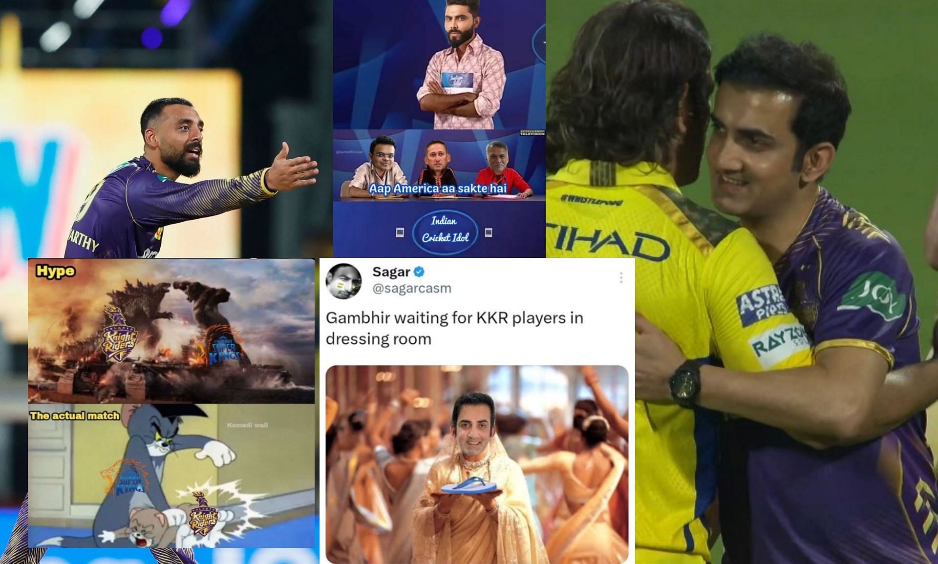 Top 10 funny memes from the latest IPL match.