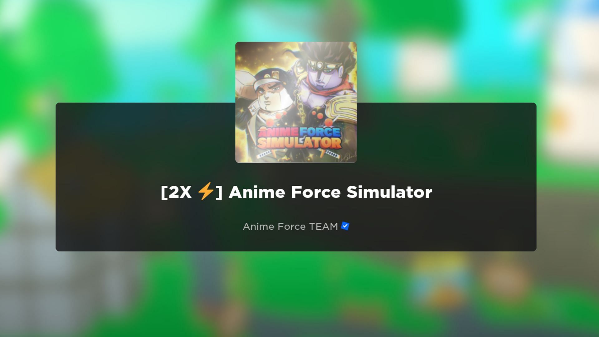 Anime Force Simulator Codes
