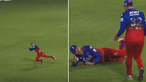 [Watch] Faf du Plessis takes yet another incredible catch to send back Ayush Badoni for a duck during RCB vs LSG IPL 2024 match