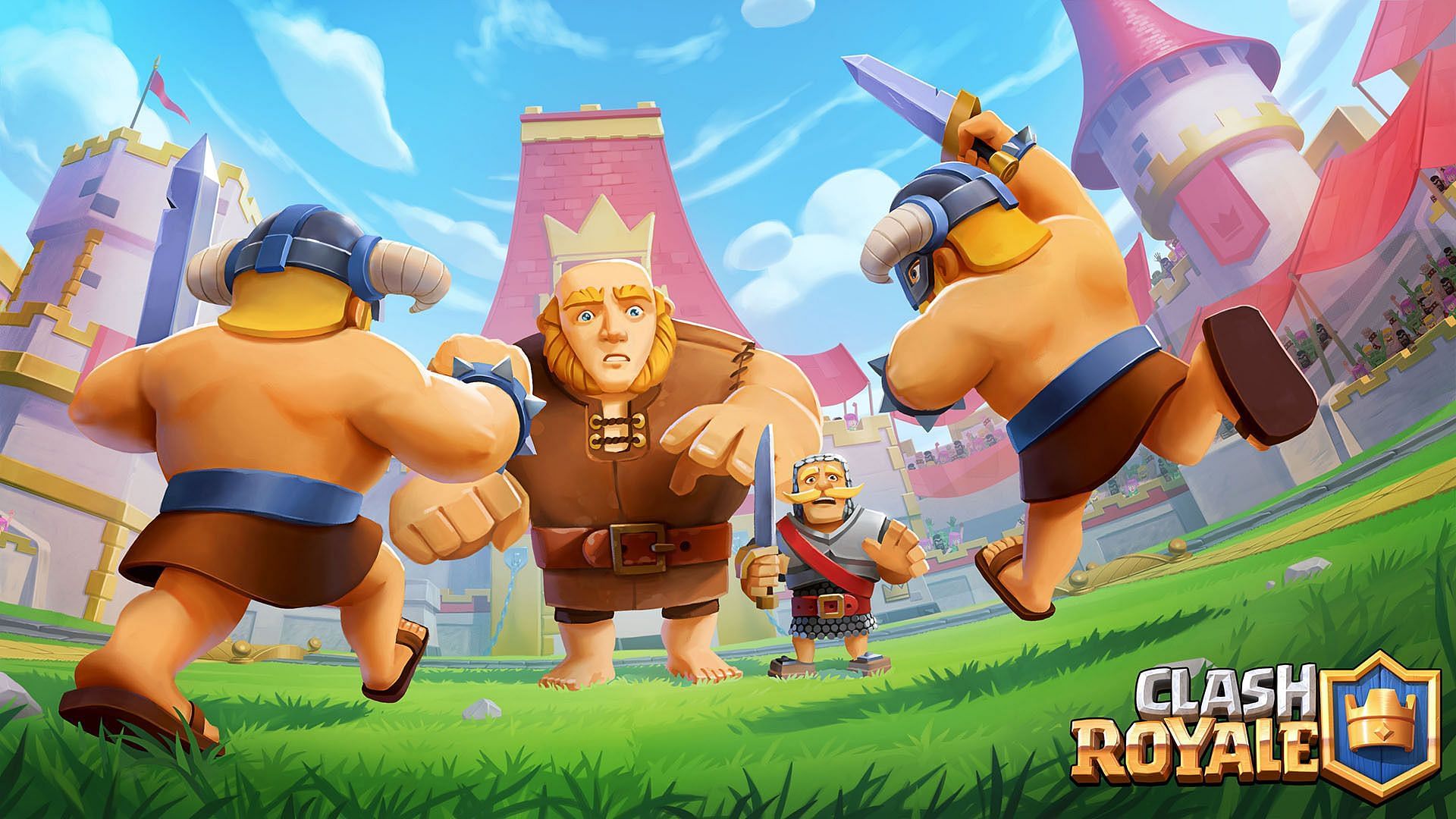 Giant, Knight, and Elite Barbarians (Image via Supercell)