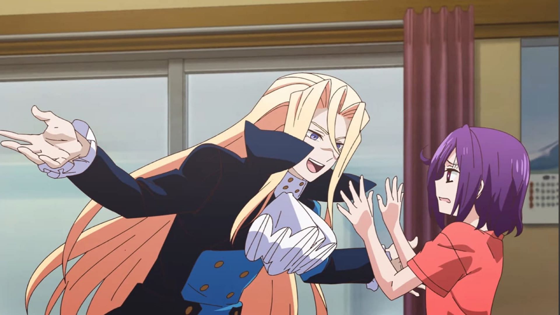 Chroma and Chizuko, as seen in the anime (Image via Voil)