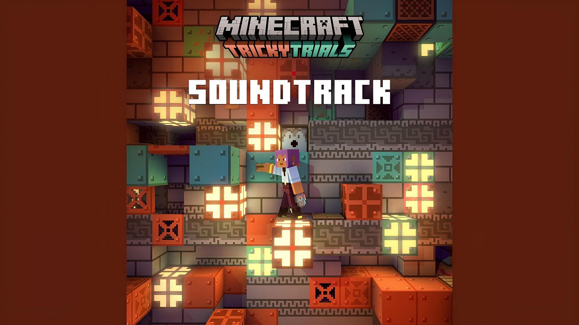 Official cover image for 1.21 update soundtrack (Image via YouTube and Mojang)
