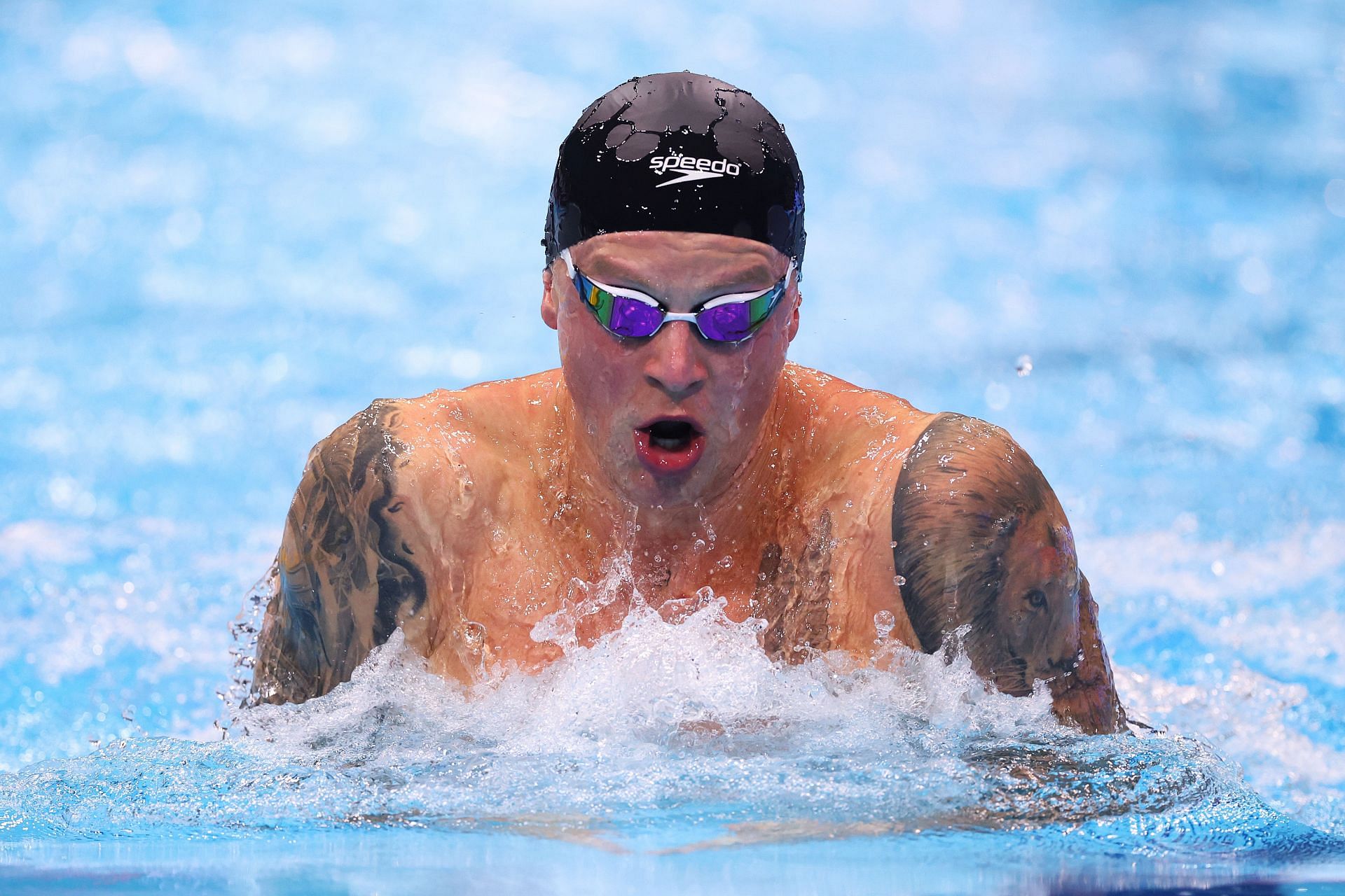 "King is back" Fans react as Adam Peaty clocks world lead in 100m