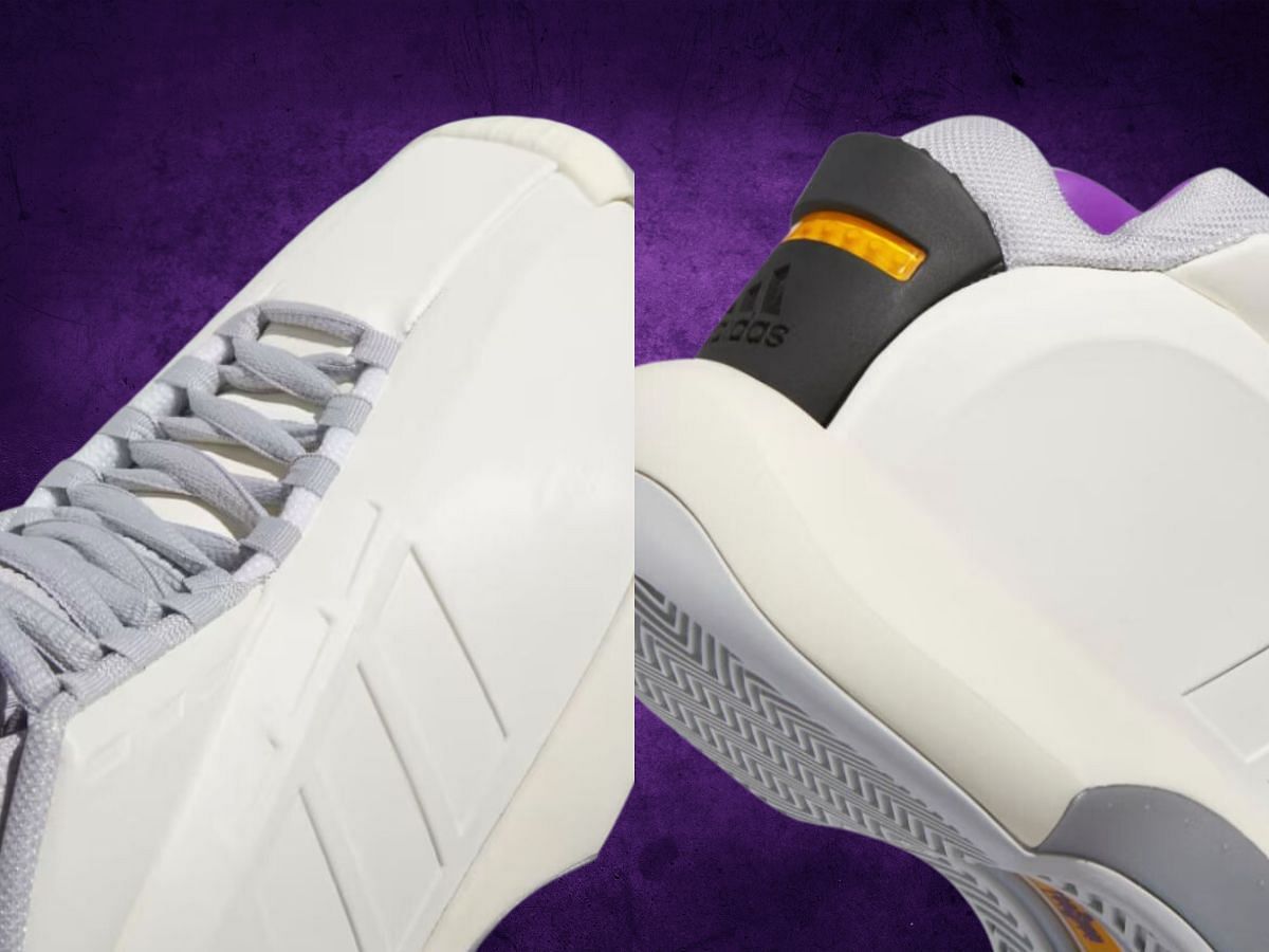 Take a closer look at the heels and toe areas (Image via Adidas)