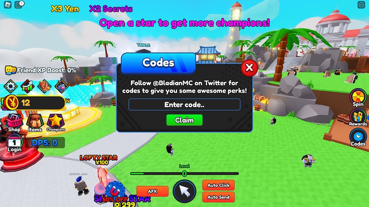 Roblox Anime Gods Simulator Codes