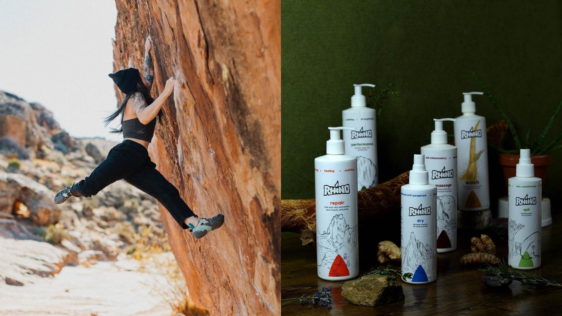 Rhino Skin Solutions for climbers (Image via @rhinoskinsolutions/ Instagram)