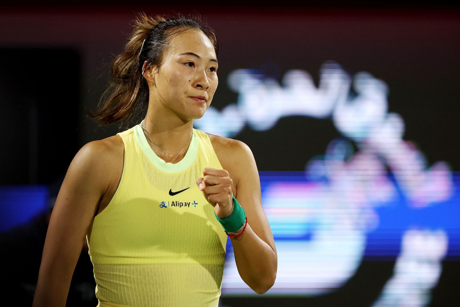 Zheng Qinwen is the fifth seed at the 2024 Porsche Tennis Grand Prix.