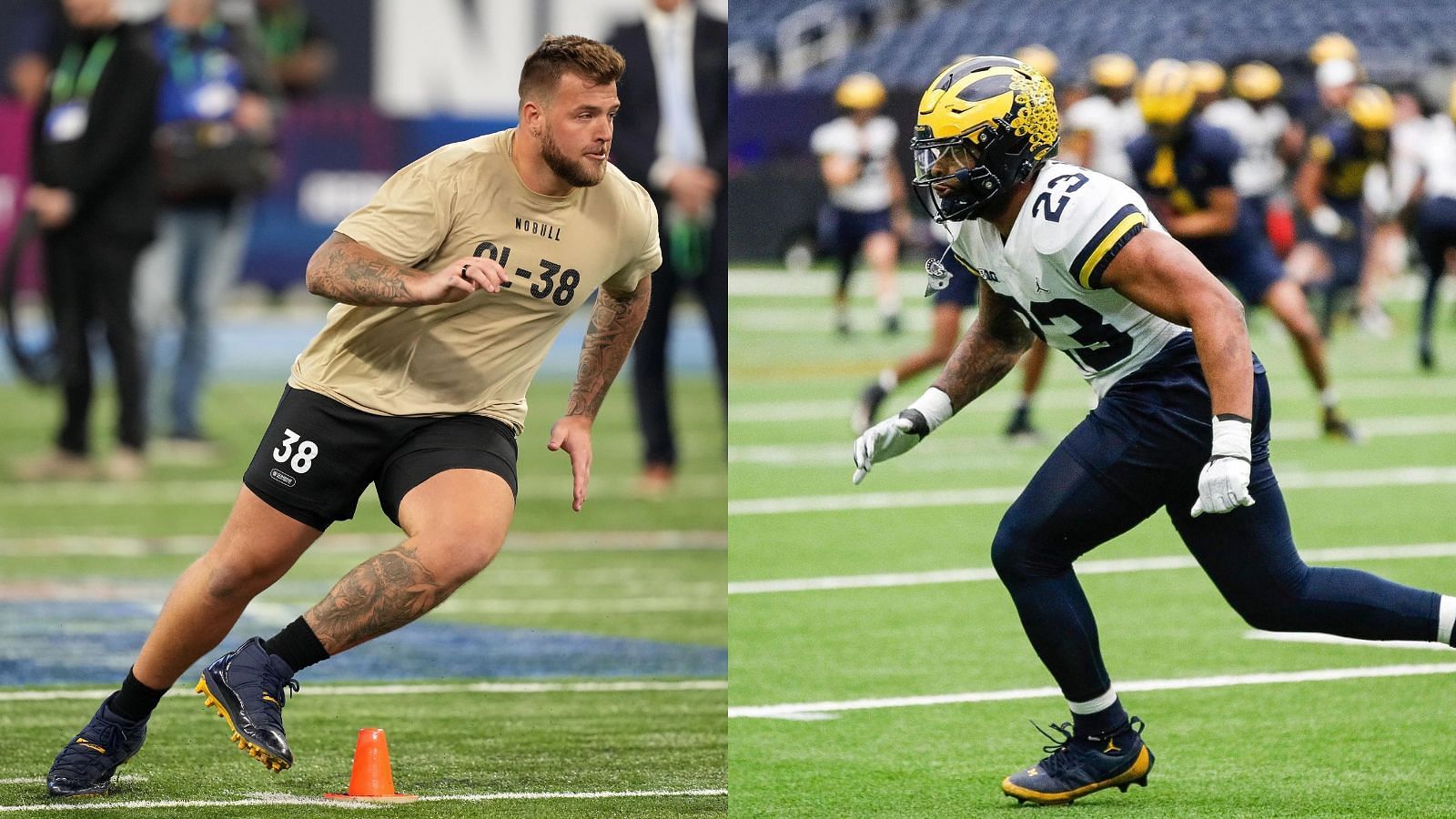 OG Trevor Keegan and LB Michael Barrett are two Wolverines picked late in the 2024 NFL Draft who could be NFL standouts.