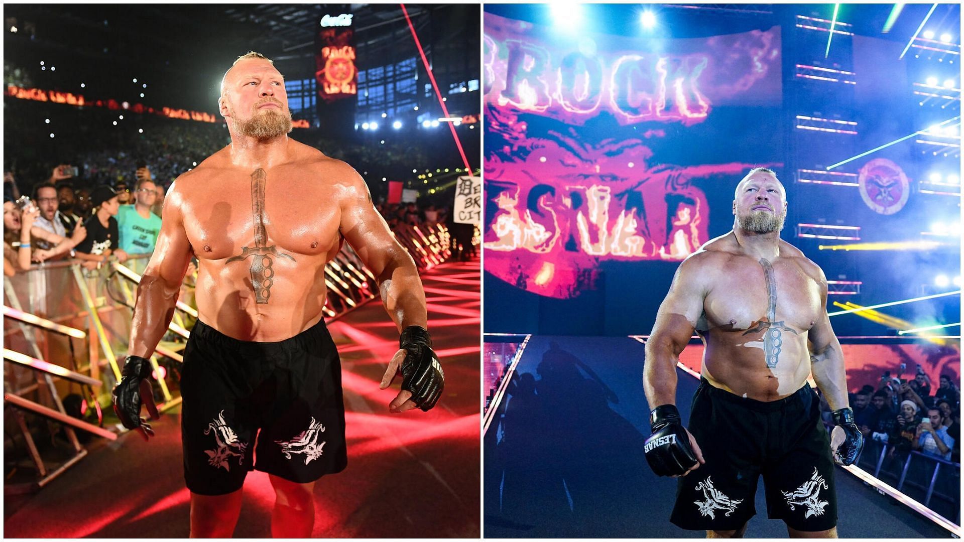 Brock Lesnar is a former WWE Universal Champion.