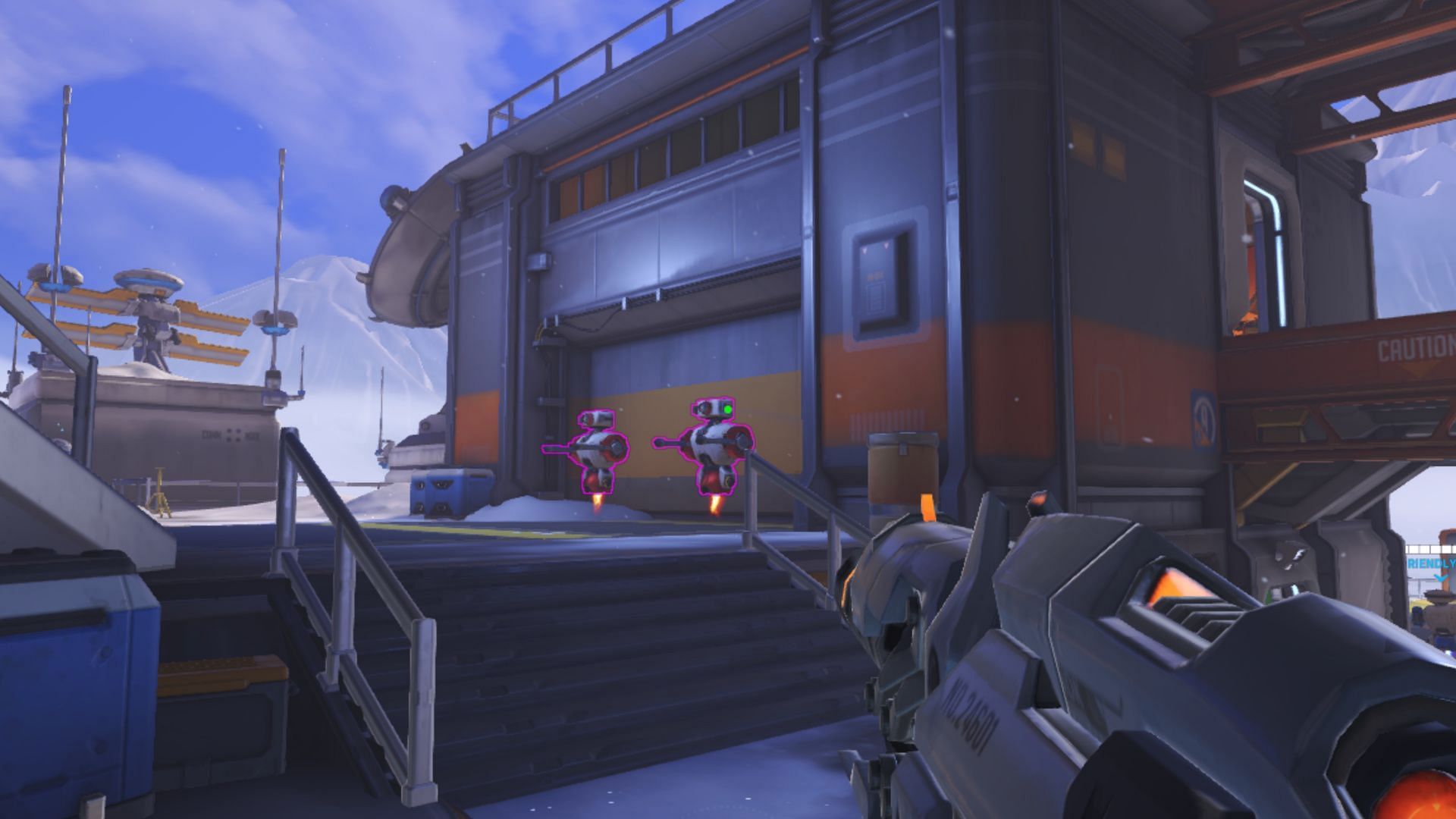 There are various crosshair options in Overwatch 2. (Image via Blizzard Entertainment)