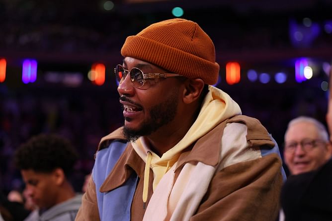 "Let's stop the bulls**t" - Carmelo Anthony shuts down Mike Greenberg's question of Huskies defeating an NBA team