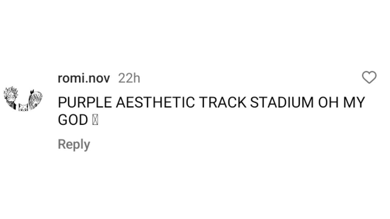 Fans react to the Paris Olympics track