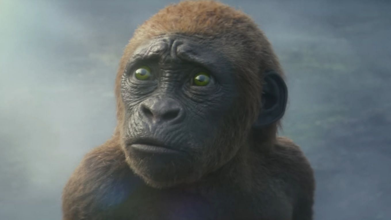 Suko in Godzilla x Kong: The New Empire (Image via Warner Bros Pictures, Godzilla x Kong The New Empire Trailer 2, 01:22)
