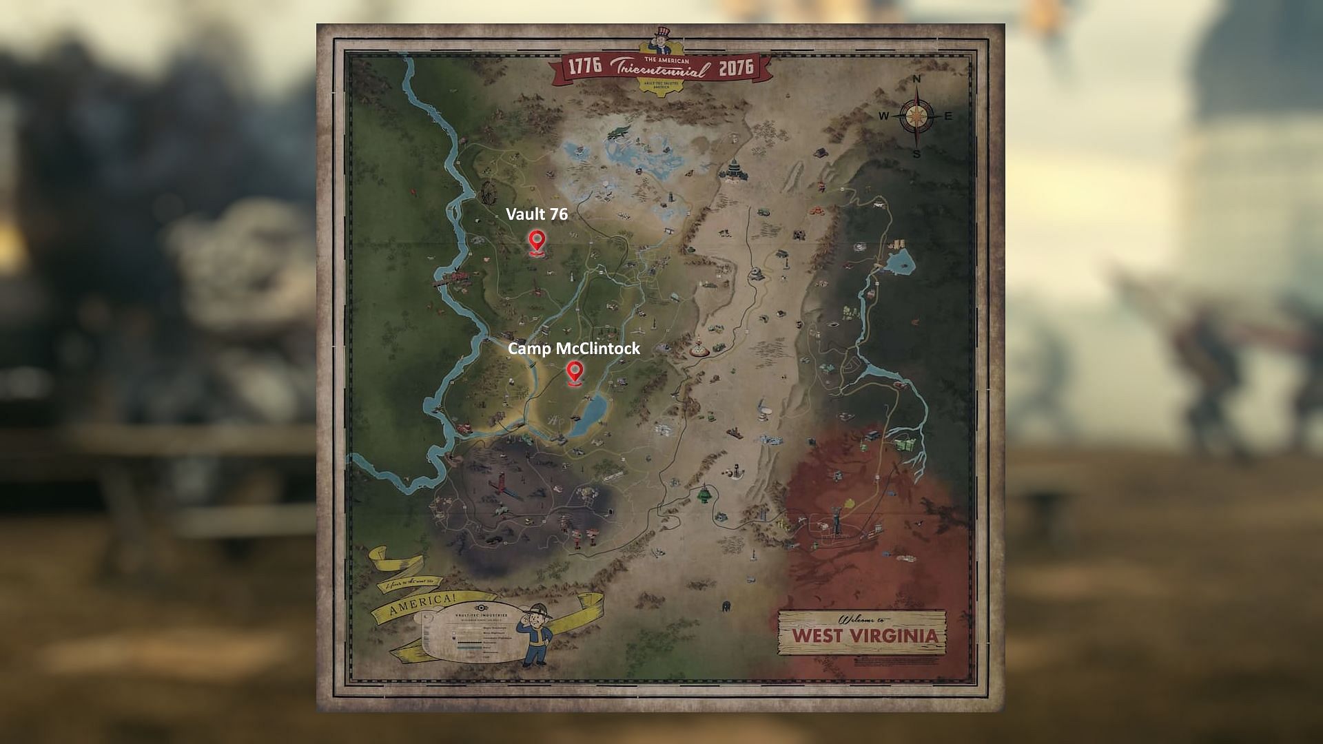 Fallout 76 Camp McClintock location and quest guide: Everything you ...