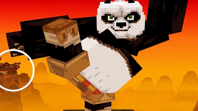 Minecraft teases Kung Fu Panda DLC