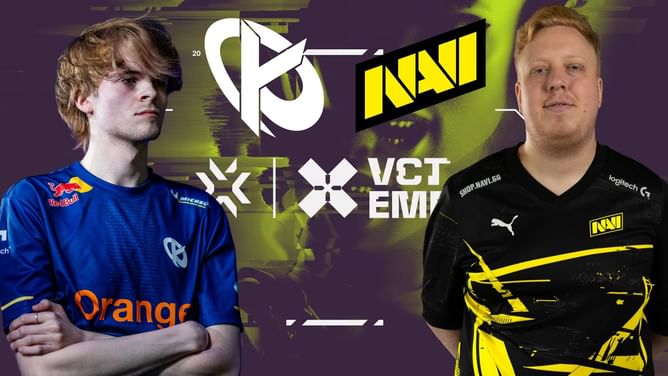 Karmine Corp vs NAVI - VCT EMEA 2024 Stage 1: Predictions, where to watch, and more