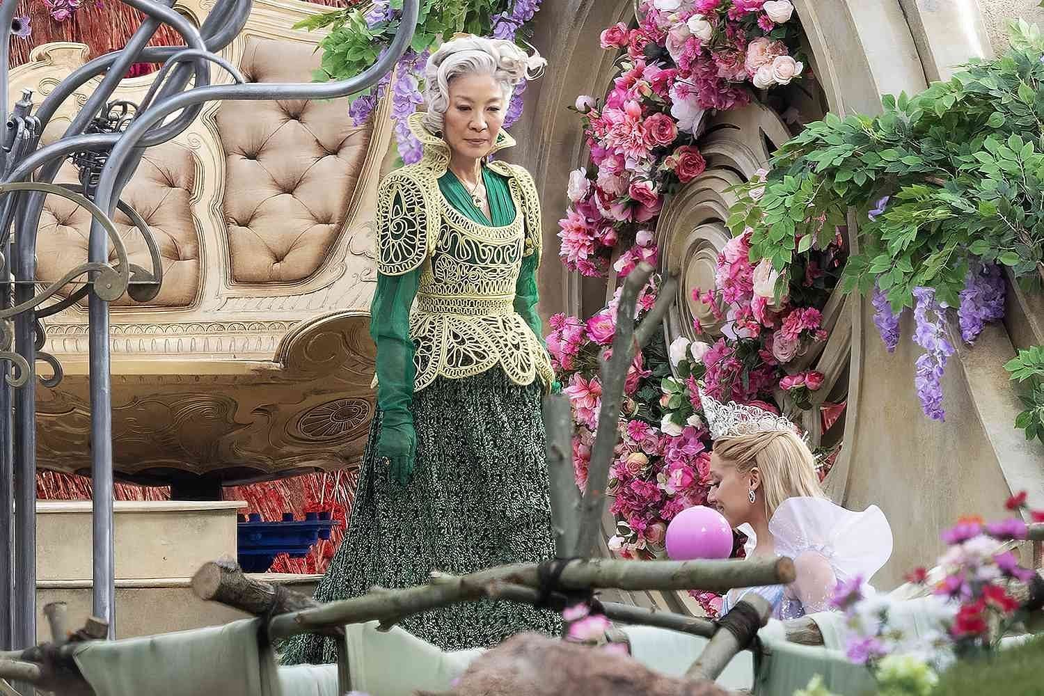 Michelle Yeoh as Madame Morrible in &#039;Wicked&#039; (Image via X/ @AgentsFandom)