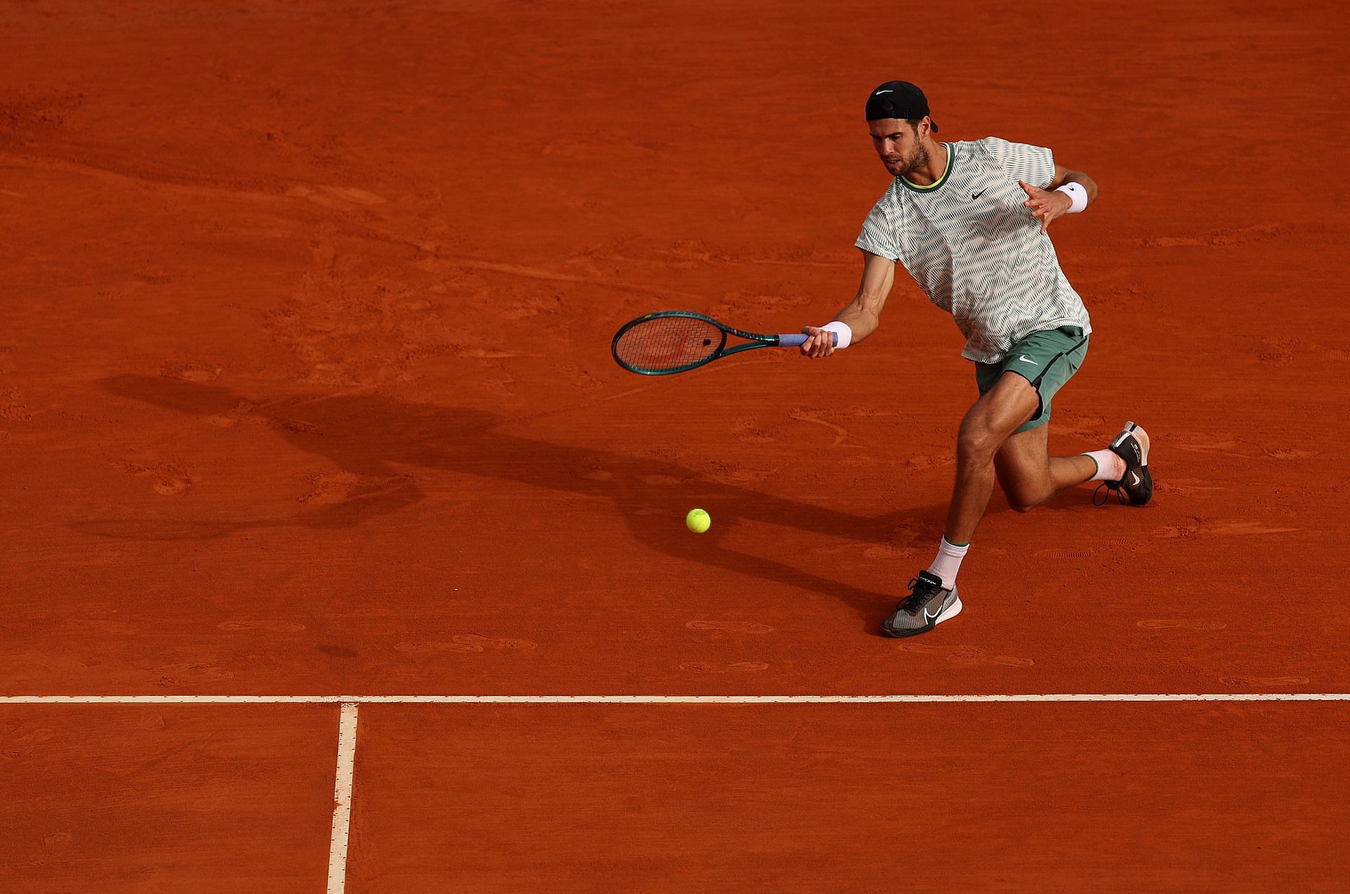 Khachanov at the Rolex Monte-Carlo Masters