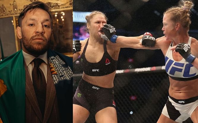 Conor McGregor gives six-word reaction to Holly Holm's retort at Ronda Rousey's 'concussion' claim about upset loss