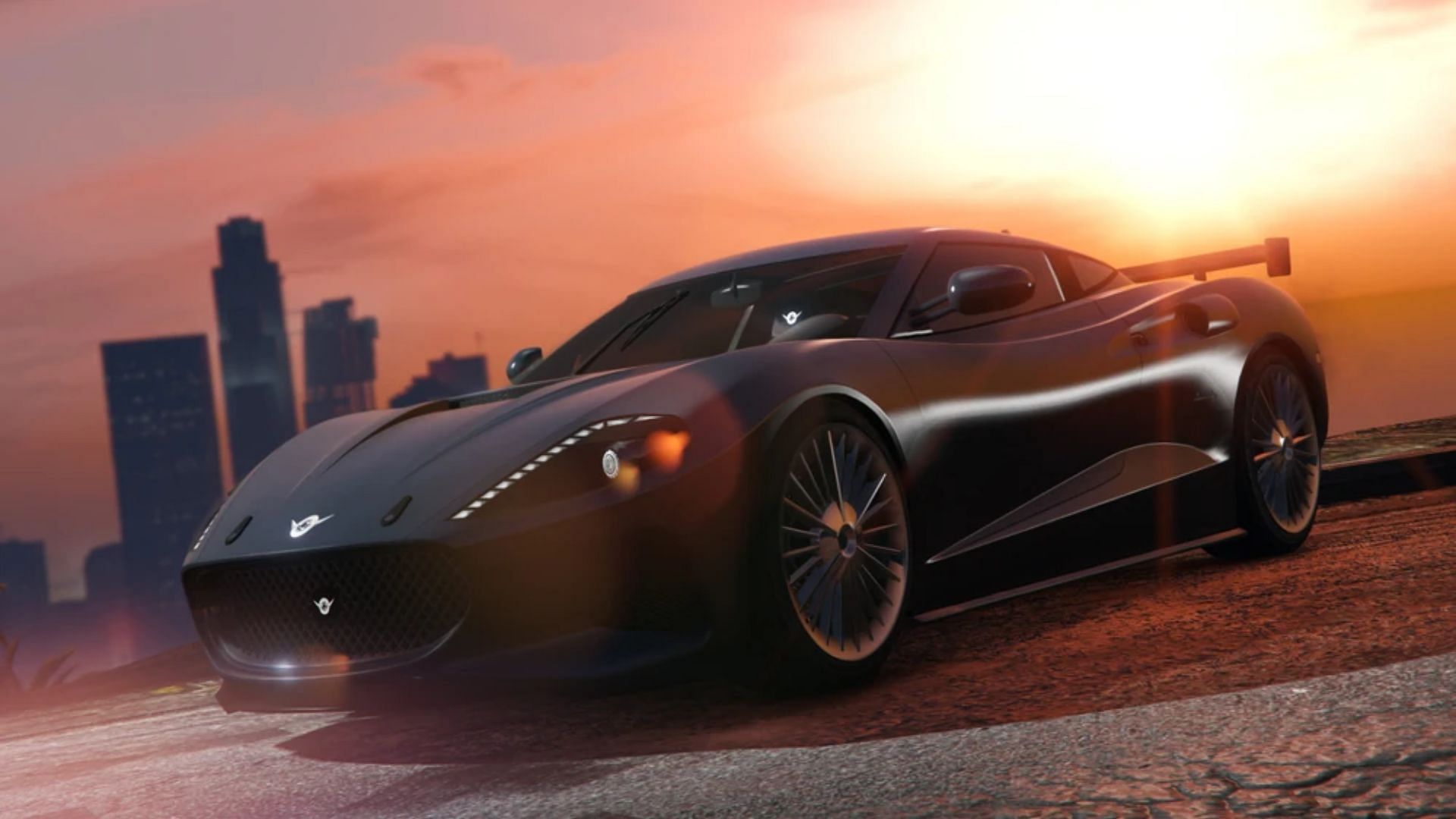 A fully upgraded Vysser Neo in Grand Theft Auto Online (Image via Rockstar Games)