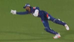 [Watch] KL Rahul sends back Ajinkya Rahane with a one-handed screamer during CSK vs LSG IPL 2024 match