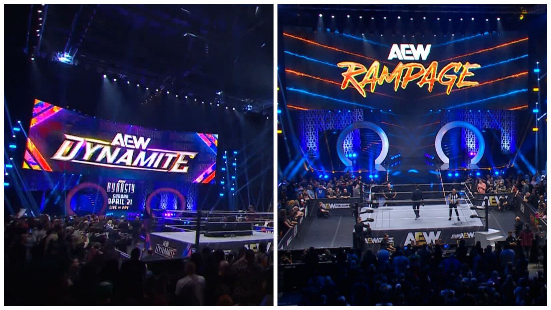 AEW fans pack their local arenas for Dynamite and Rampage