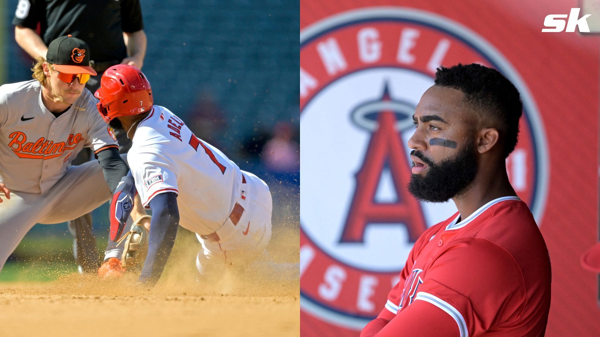 Angels&rsquo; Jo Adell upset after debated review leads to loss