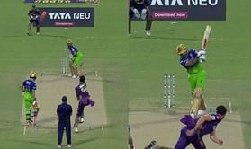 [Watch] Virat Kohli produces stunning no-look six off Mitchell Starc in RCB-KKR IPL 2024 clash