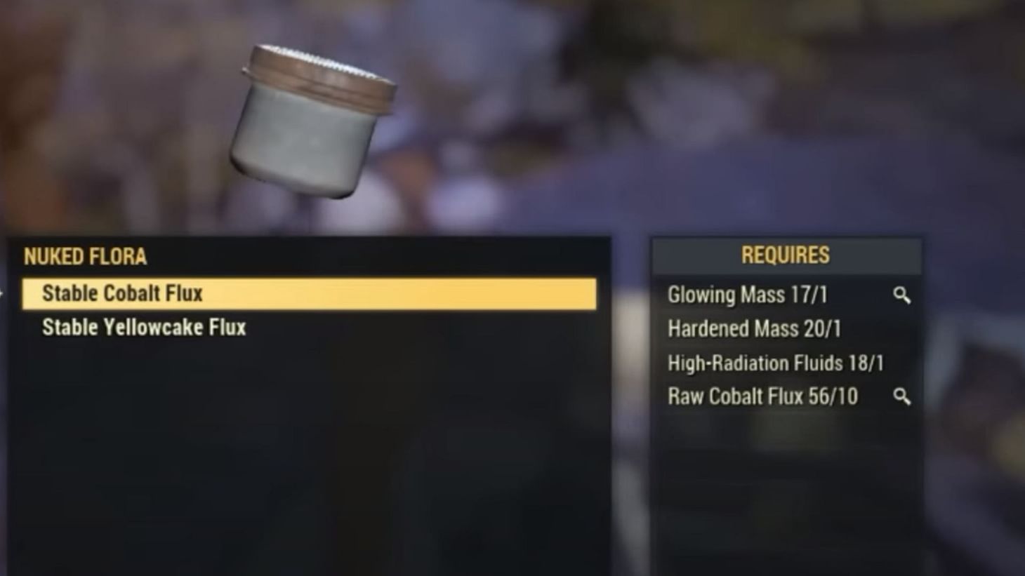 How to get Pure Cobalt Flux in Fallout 76