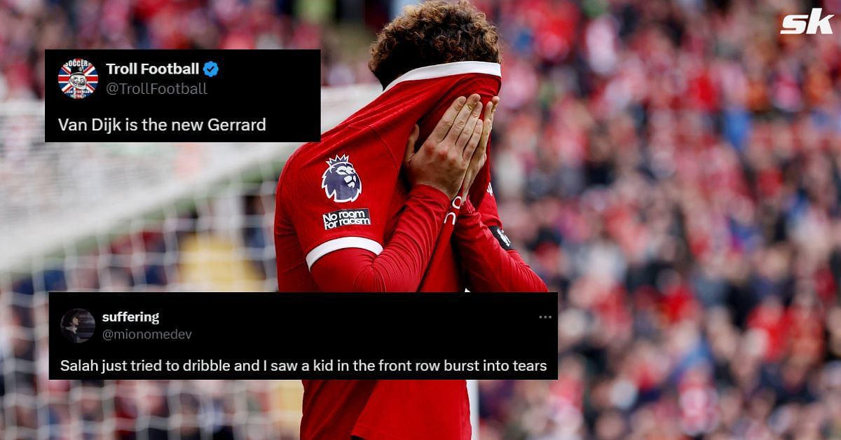 Top 10 funny memes as Liverpool slump to shock 1-0 loss against Crystal Palace.