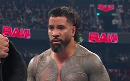 [VIDEO] Jey Uso shoves a fan in an awkward live moment on RAW
