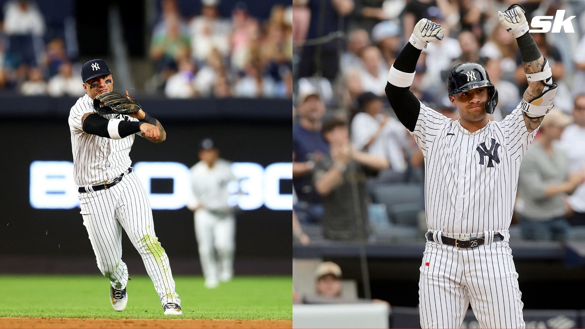 Yankees infielder Gleyber Torres is making sure he stays focused on the task at hand