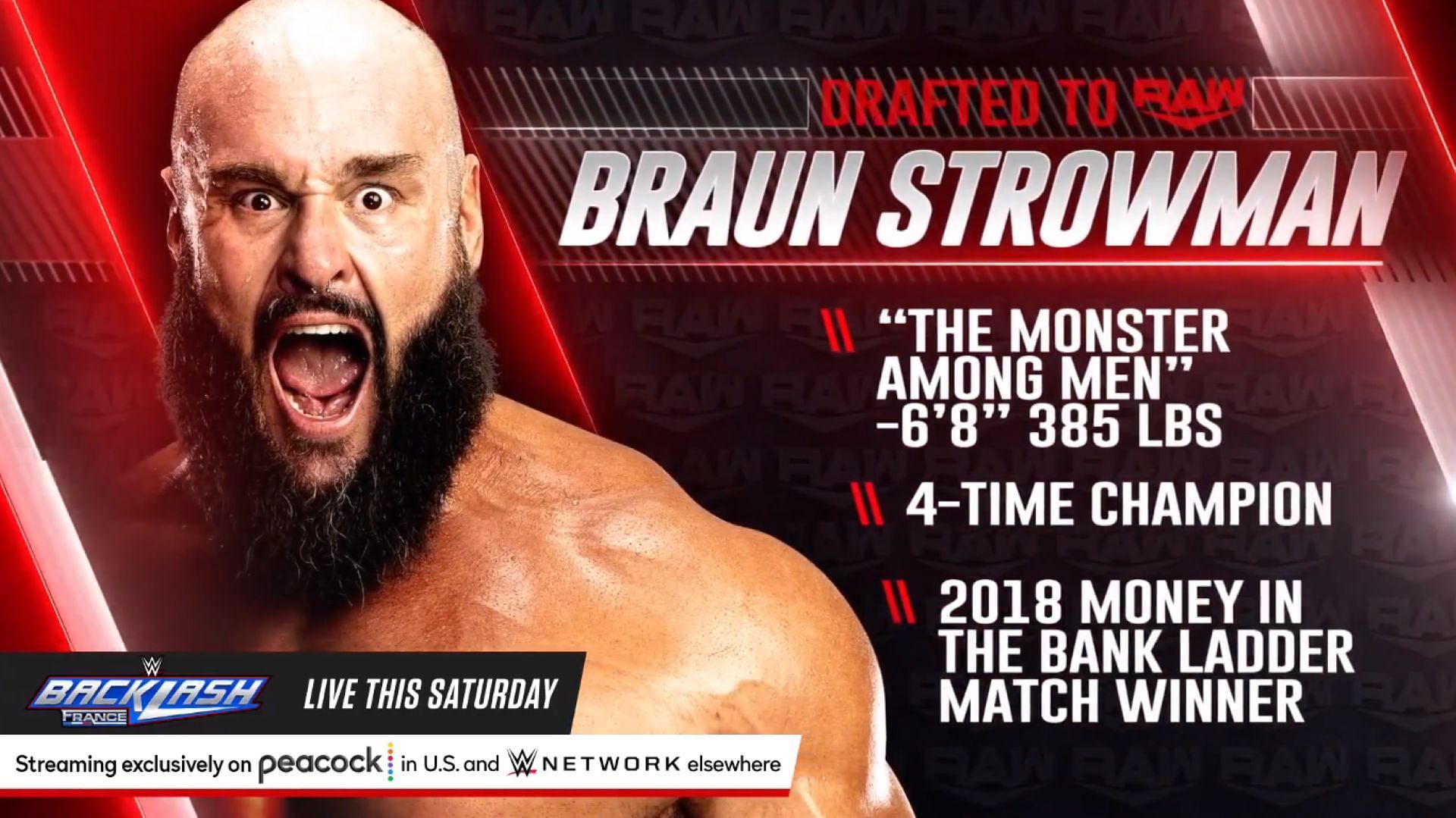 Braun Strowman is back for more mayhem!