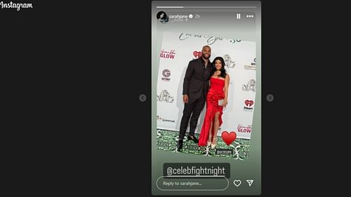 Prescott and his girlfriend Sarah Jane on the red carpet.