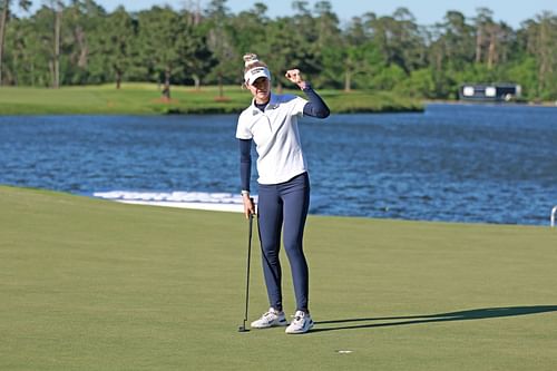 Nelly Korda won the Chevron Championship