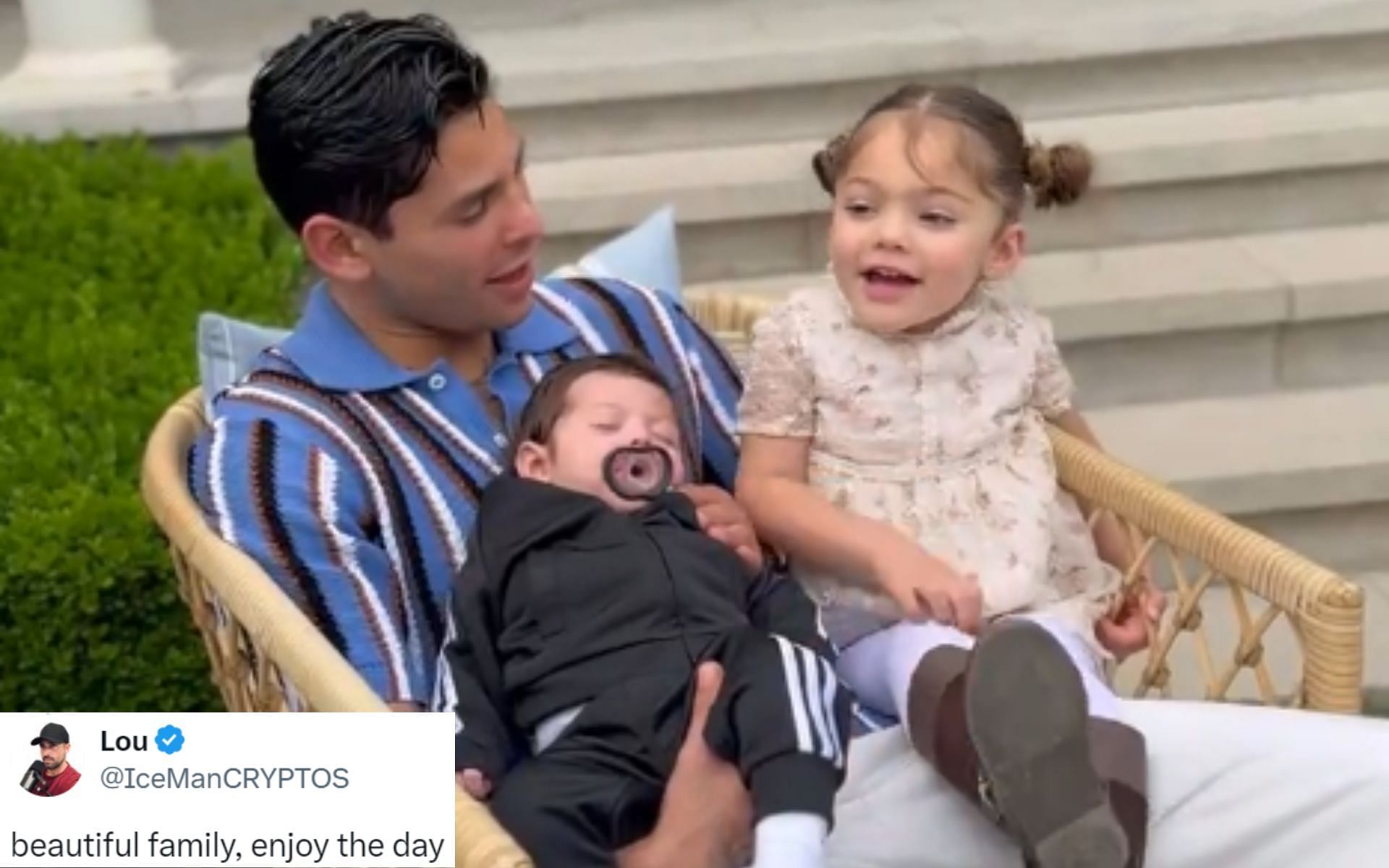 Ryan Garcia shares family photos from Easter