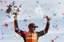 "There was no sadness" - Chase Elliott shares why he chose to give tribute to NASCAR legend after Texas win